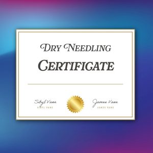 Dry Needling Certificate